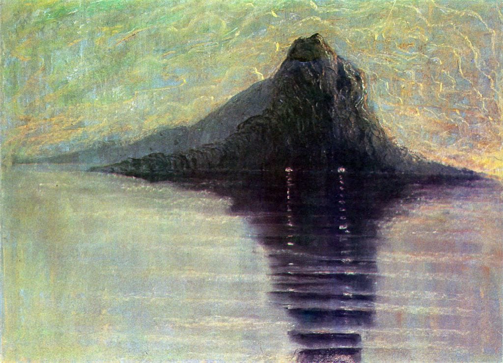 Mikalojus Konstantinas Ciurlionis' "Serenity," 1905. WikiArt. Public Domain.